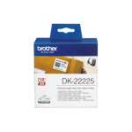 Brother DK-22225 - Carta - nero su bianco - Rotolo (3,8 cm x 30,5 m) 1 rotoli Etichette a modulo continuo - per Brother QL-1050, QL-1060, QL-500, QL-550, QL-560, QL-570, QL-580, QL-700